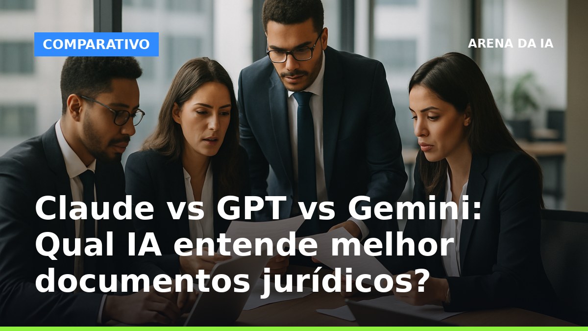 Advogados brasileiros comparando IA para análise de documentos jurídicos